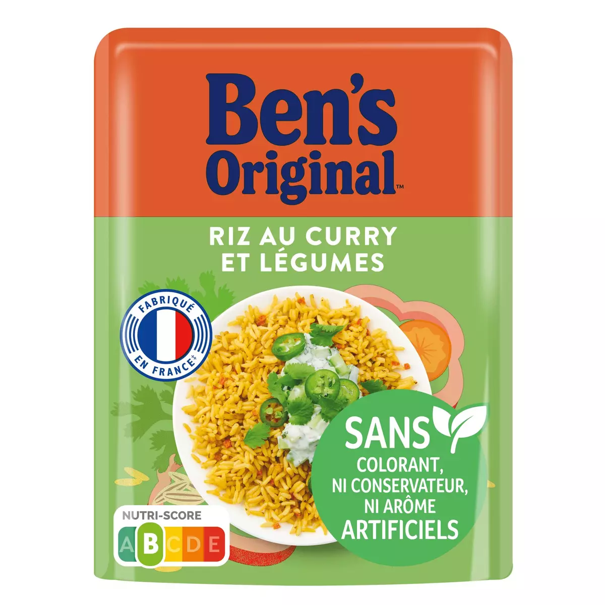 Riz Ben's Original Curry indien (220g) acheter à prix réduit