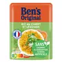 BEN'S ORIGINAL Riz curry et légumes sachet express 1 personne 220g