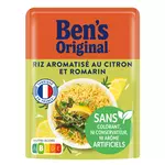BEN'S ORIGINAL Riz aromatisé citron et romarin sachet express 1 personne 220g