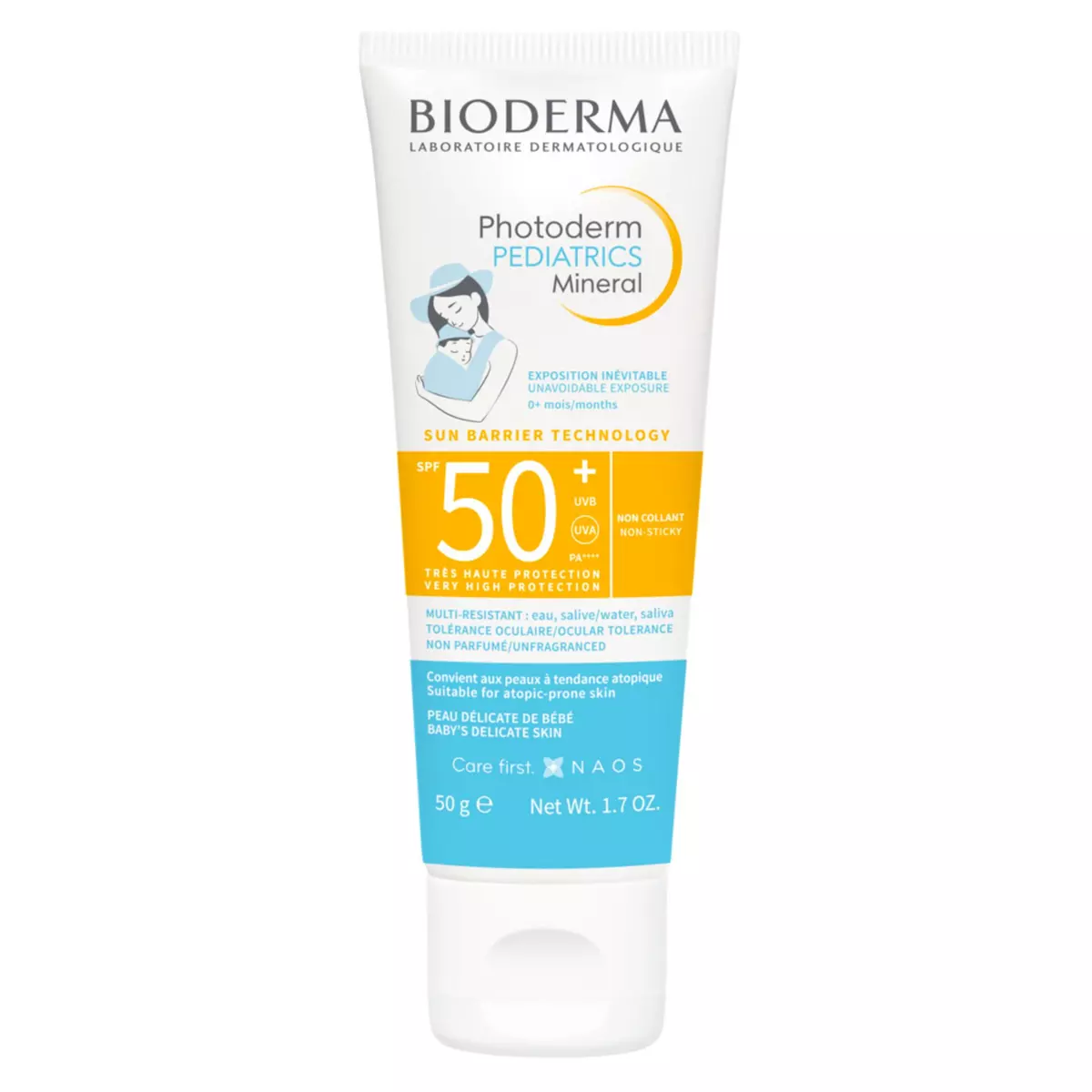 BIODERMA Photoderm pediatrics Protecteur solaire multi-résistant SPF50+ 50g