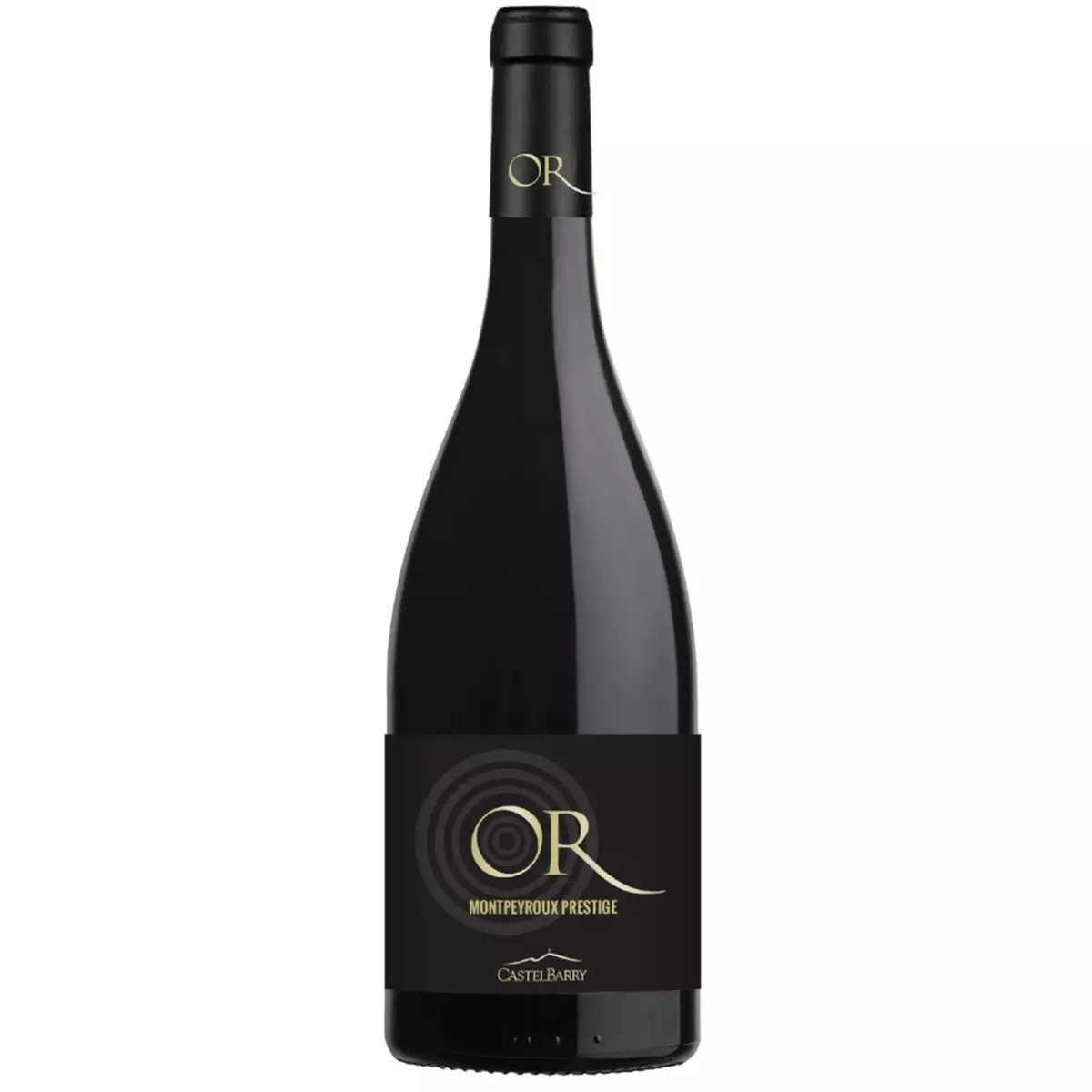 Vin rouge AOP Languedoc Montpeyroux Cuvée Or Prestige 75cl