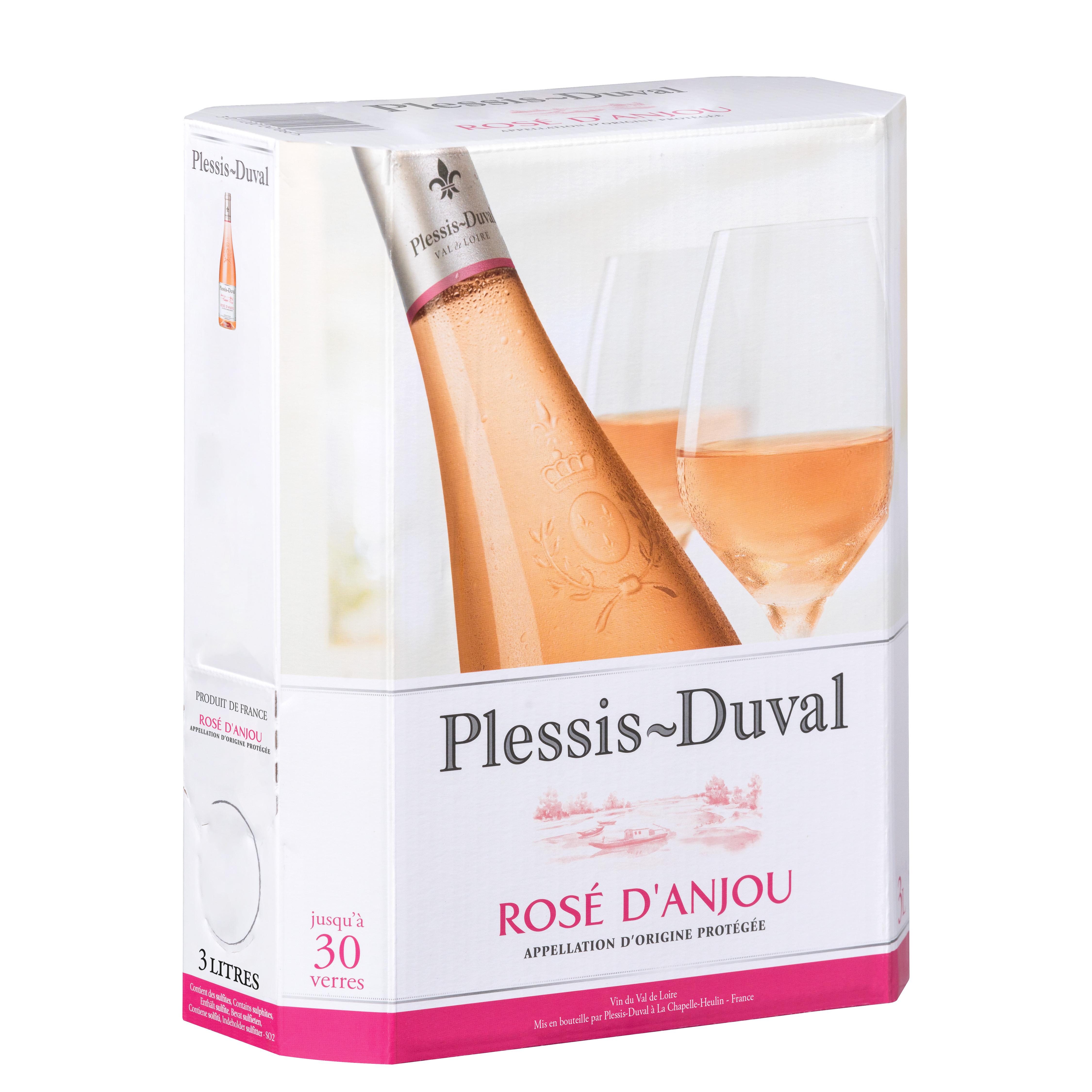 AOP Plessis Duval Rosé D'Anjou BIB 3l
