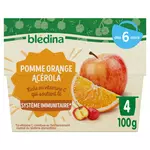 Blédina Petit pot dessert pomme orange acérola dès 6 mois
