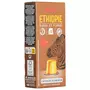 AUCHAN Capsules de café Ethiopie riche et floral intensité 9 compatibles Nespresso 10 capsules 52g
