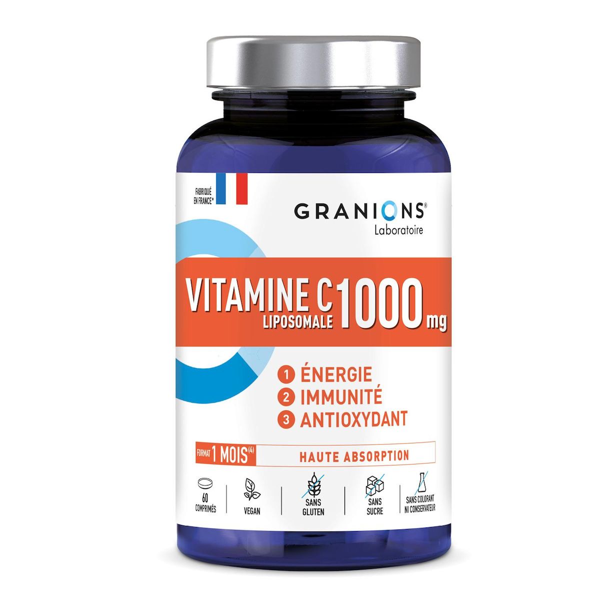 GRANIONS Comprimés vitamines C 60 comprimés