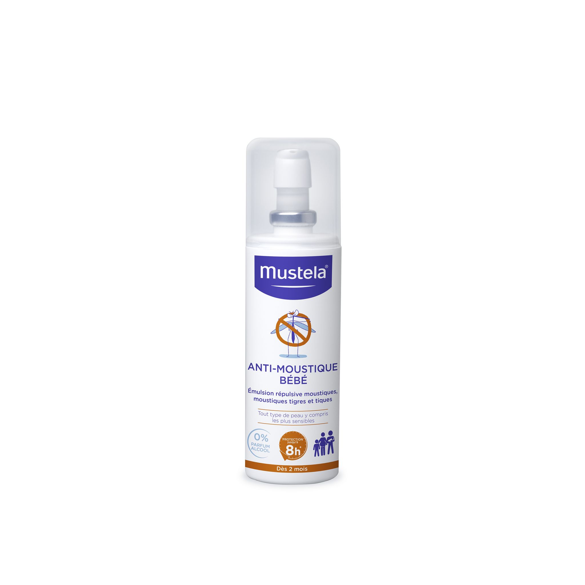 MUSTELA Anti-moustique bébé dès 2 mois tous types de peau 100ml