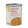 Voir la diapositive 3 : POUCE Haricots blancs à la tomate 800g