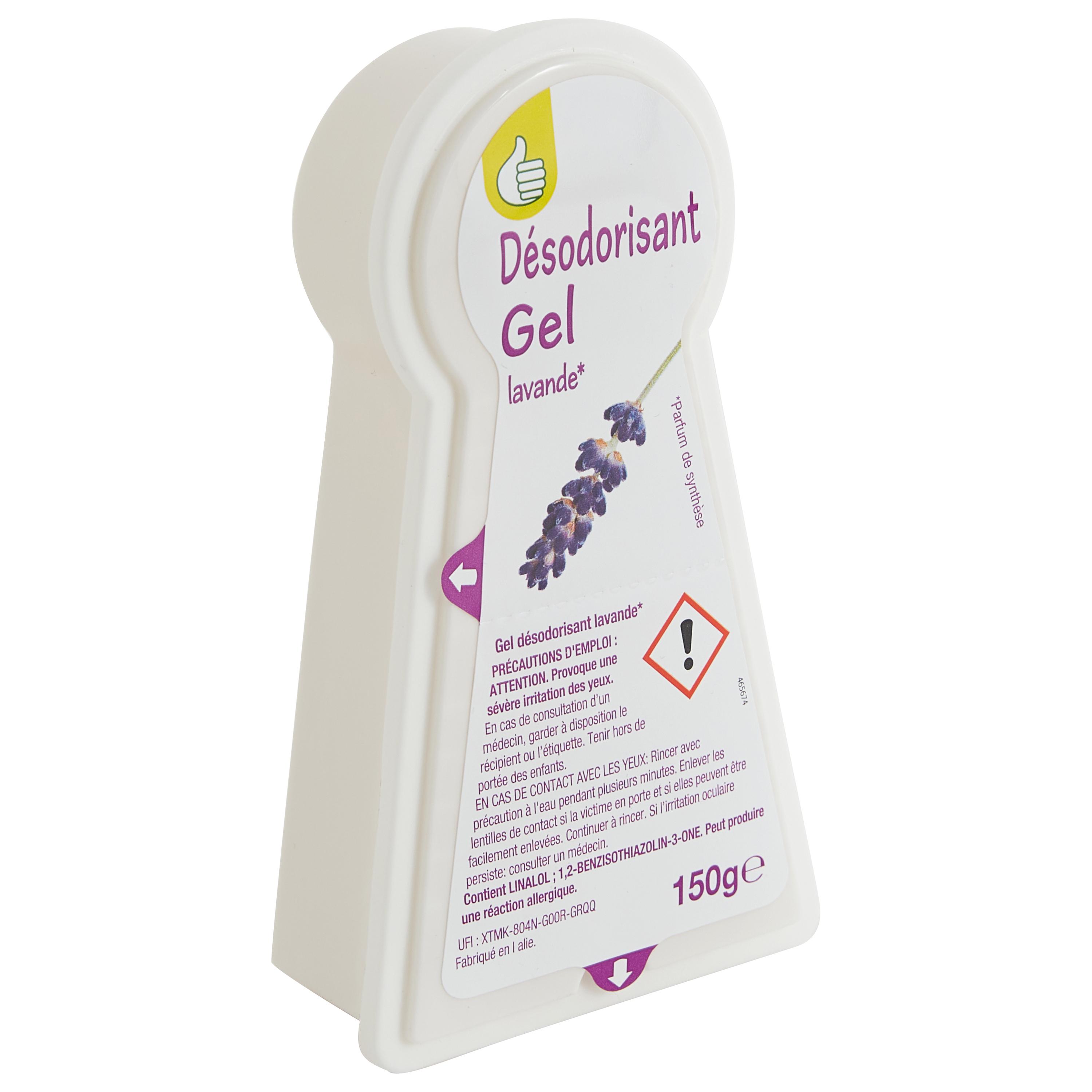 Voir la diapositive 3 : POUCE Gel désodorisant lavande 150g