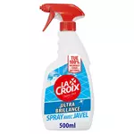 LA CROIX Nettoyant Ménager salle de bain Spray Désinfectant Ultra brillance Javel 500ml