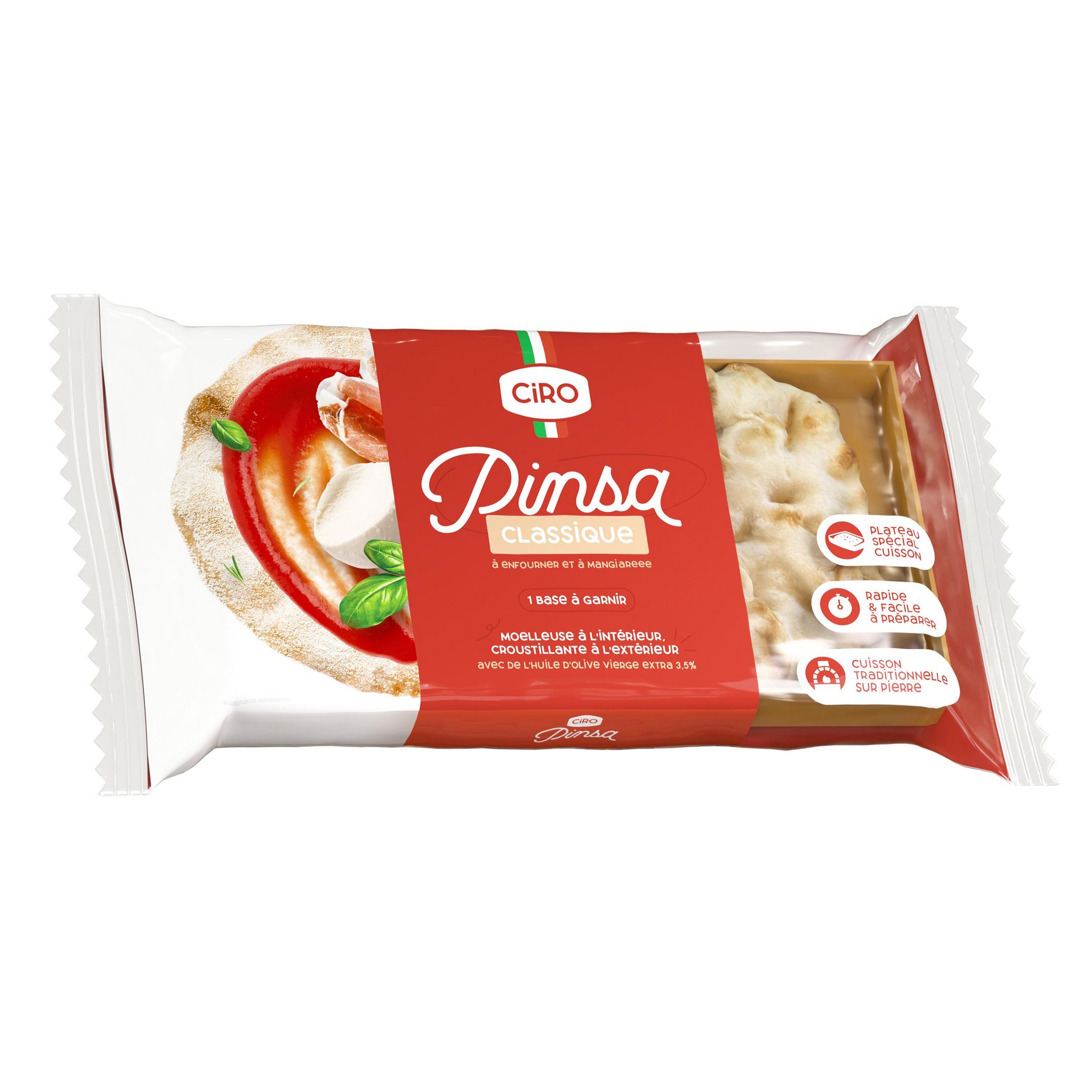 Voir la diapositive 2 : CIRO La Pinsa 230g