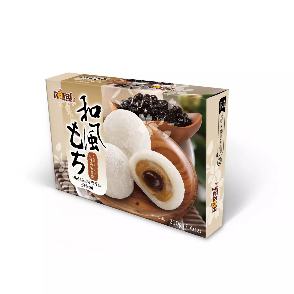 ROYAL FAMILY Mochi bubble milk tea 210g