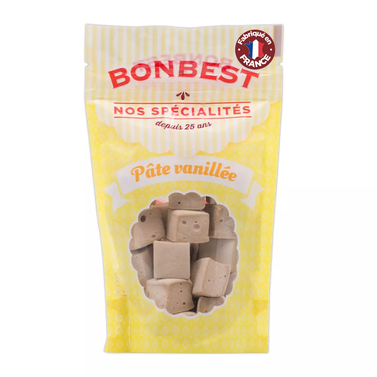 BONBEST Bonbons pâte vanillée 60g