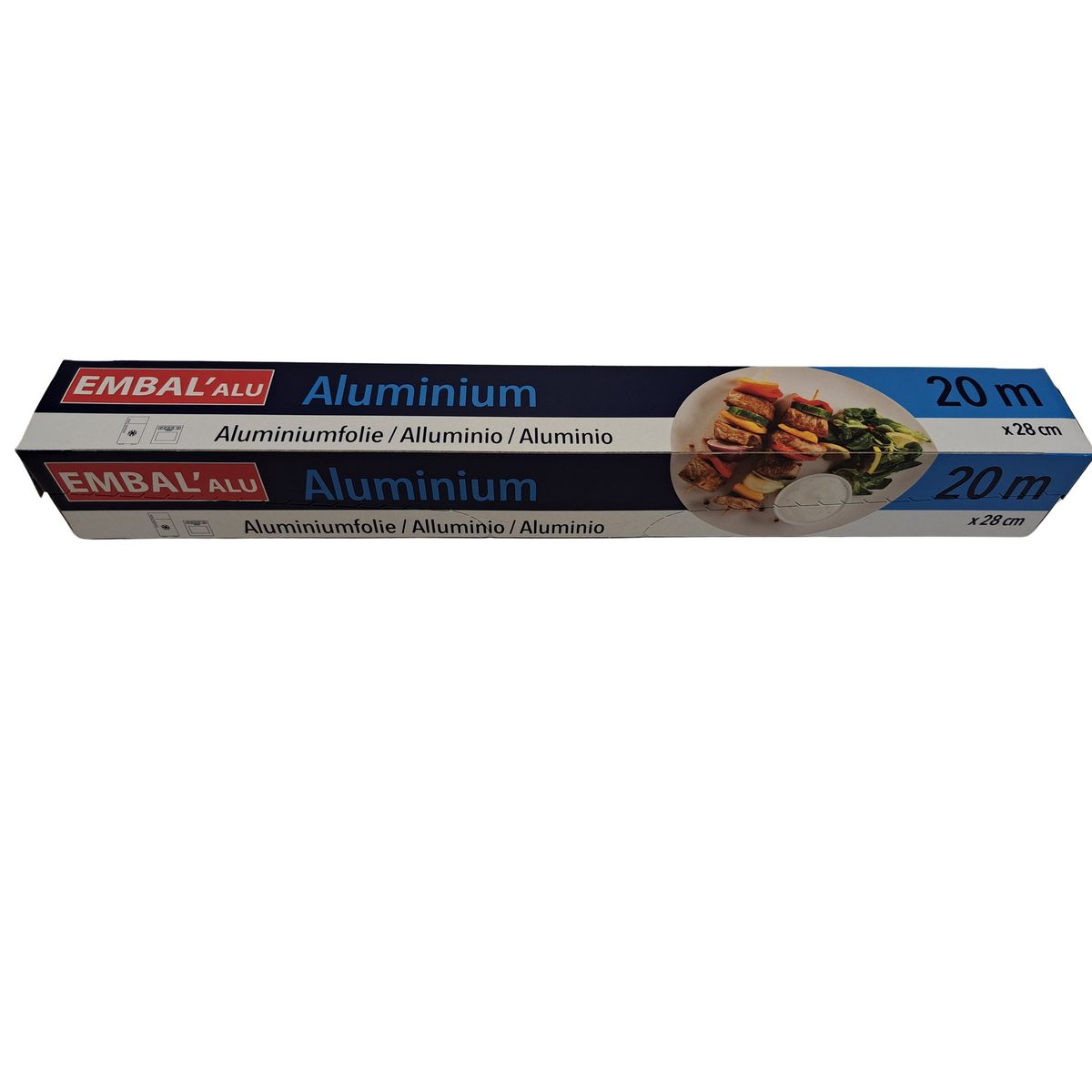 EMBAL'ALU Film aluminium 20m 1 rouleau