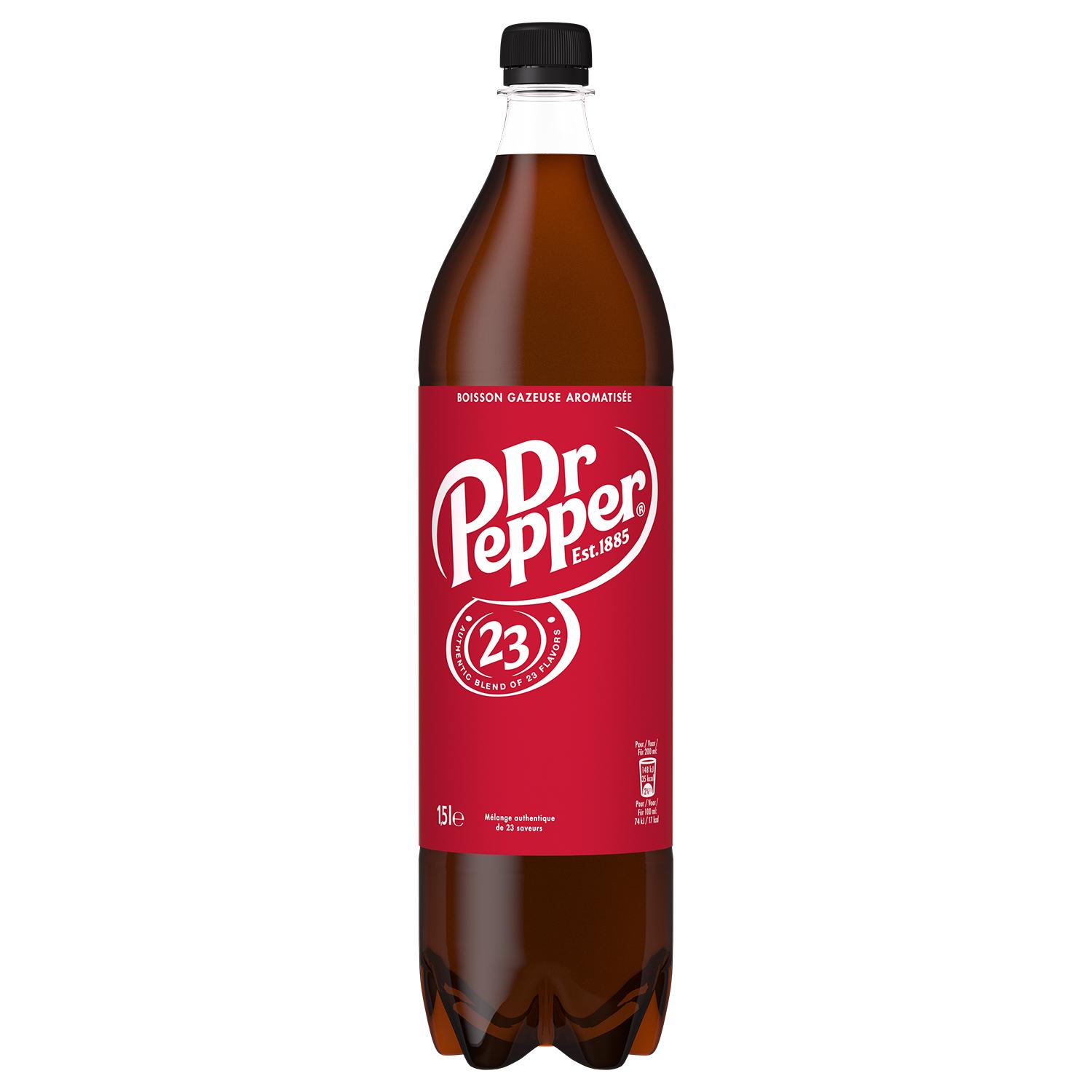 Voir la diapositive 2 : DR PEPPER Boisson gazeuse Cola réduit en calories 1.5l