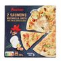 Voir la diapositive 3 : AUCHAN Pizza 2 saumons mozzarella aneth 380g