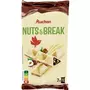 AUCHAN Nuts and Break gaufrettes fourrées de pâte à tartiner cacao et noisettes 7 pièces 108g