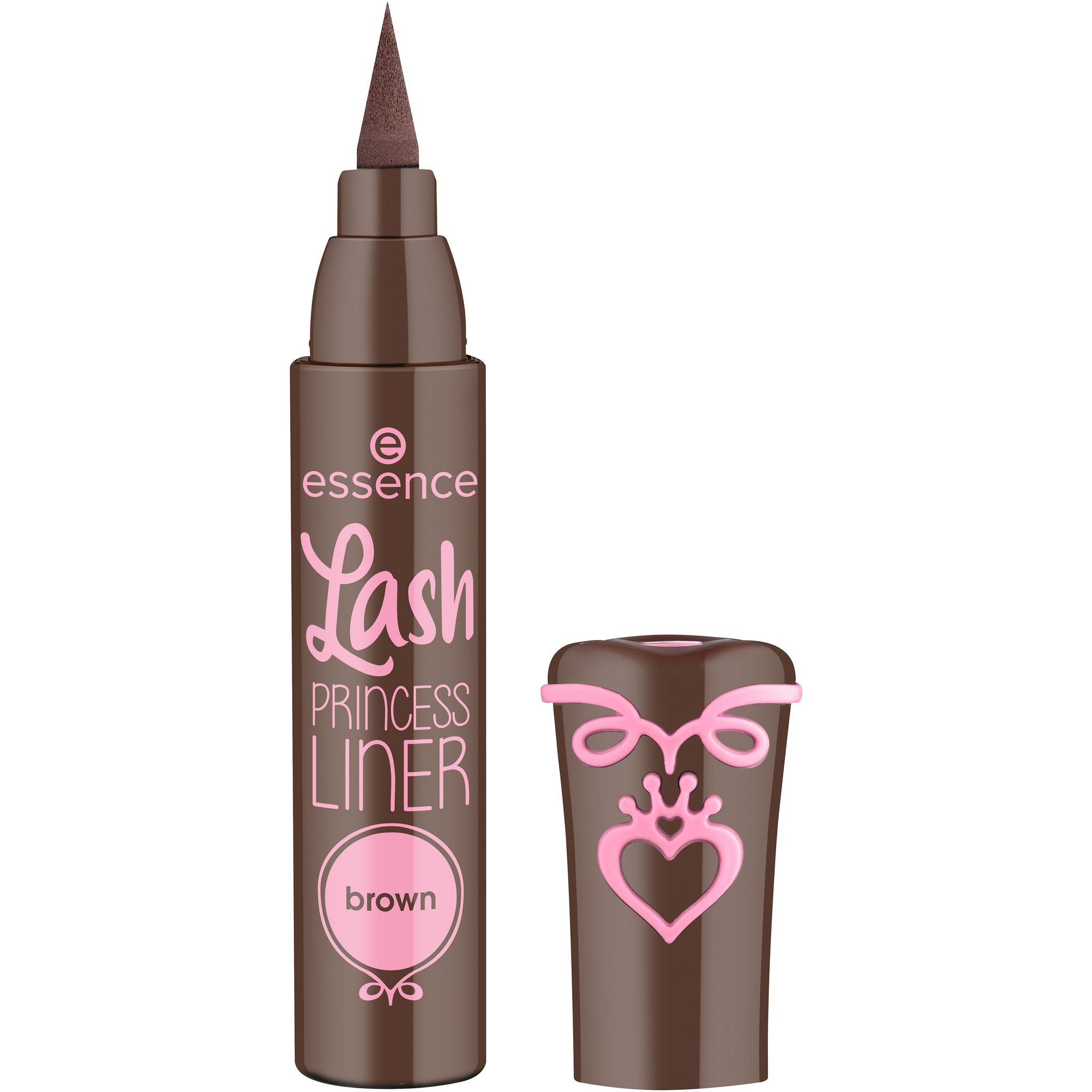 Voir la diapositive 2 : ESSENCE Lash princess liner eyeliner brown 3ml