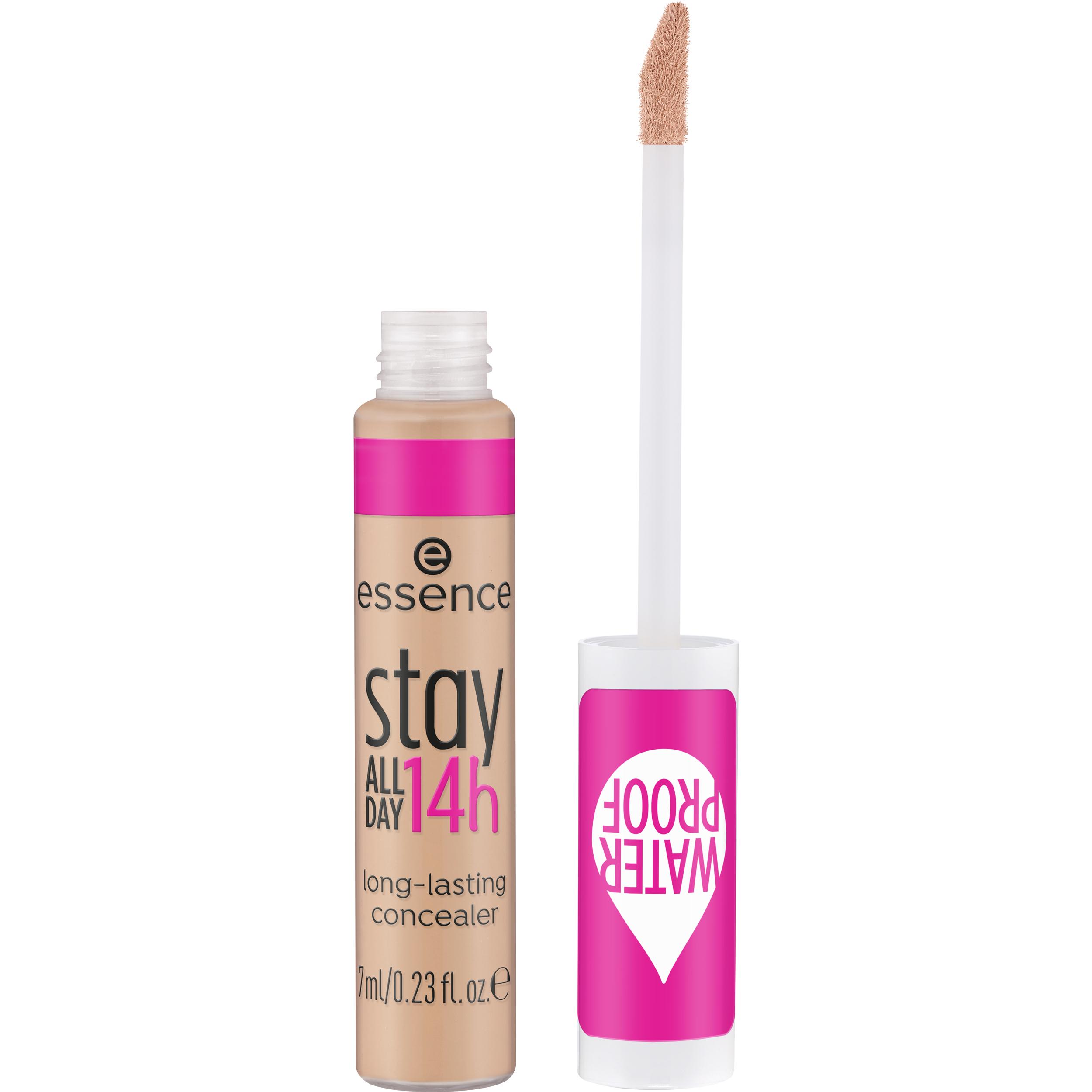 Voir la diapositive 3 : ESSENCE Stay all day 14h long-lasting concealer correcteur liquide waterproof 40 warm beige 7ml