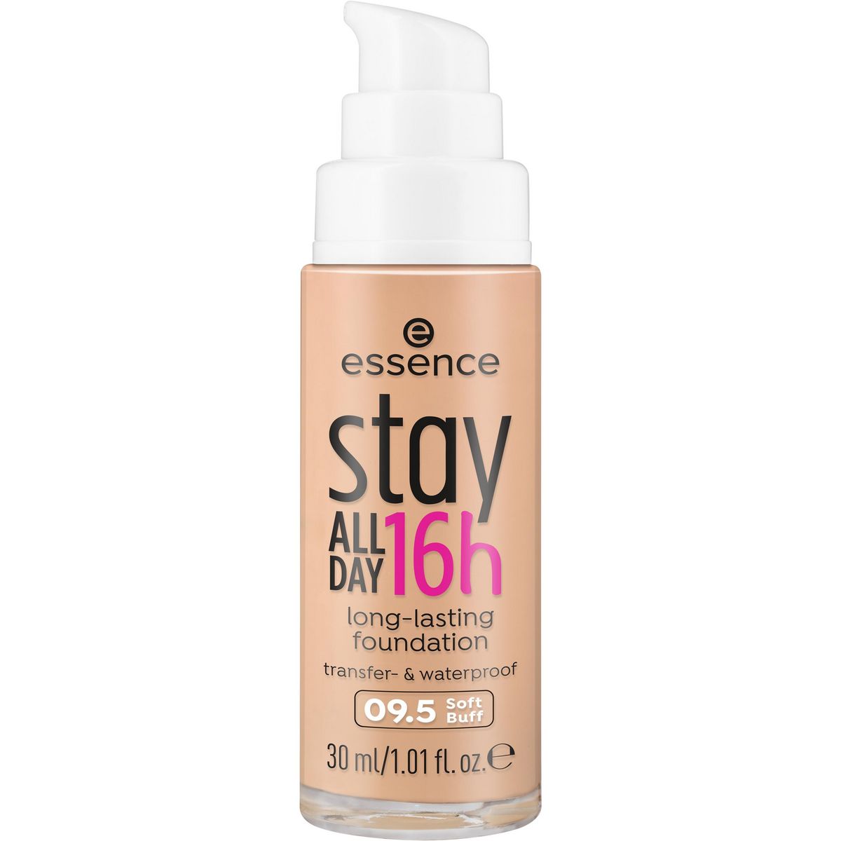 ESSENCE Stay all day 16h fond de teint liquide 9.5 soft buff 30ml