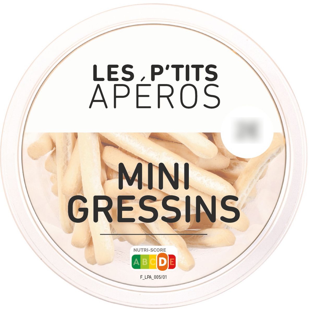 LES P'TITS APEROS Mini gressins 90g