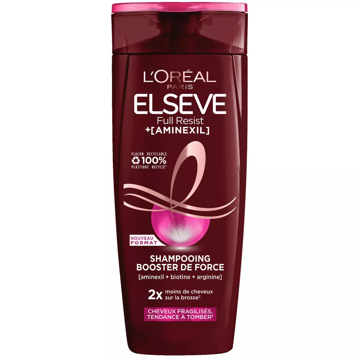 ELSEVE Full Resist +aminexil Shampooing booster de force cheveux fragilisés tendance à tomber 300ml