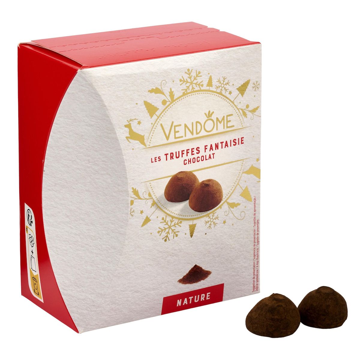 VENDOME Les Truffes nature au chocolat 250g
