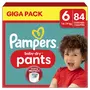 PAMPERS Baby-dry pants couches culottes taille 6 (14-19kg) 84 couches