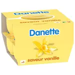 DANETTE Crème dessert vanille 8x125g