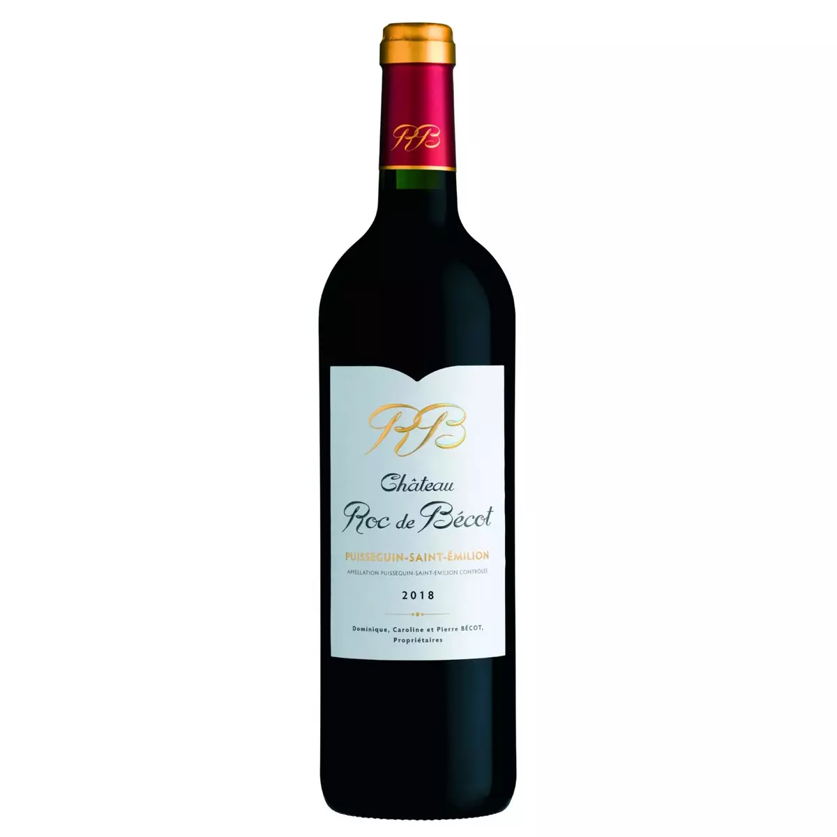Vin rouge AOP Puisseguin-Saint-Émilion Château Roc Bécot 75cl