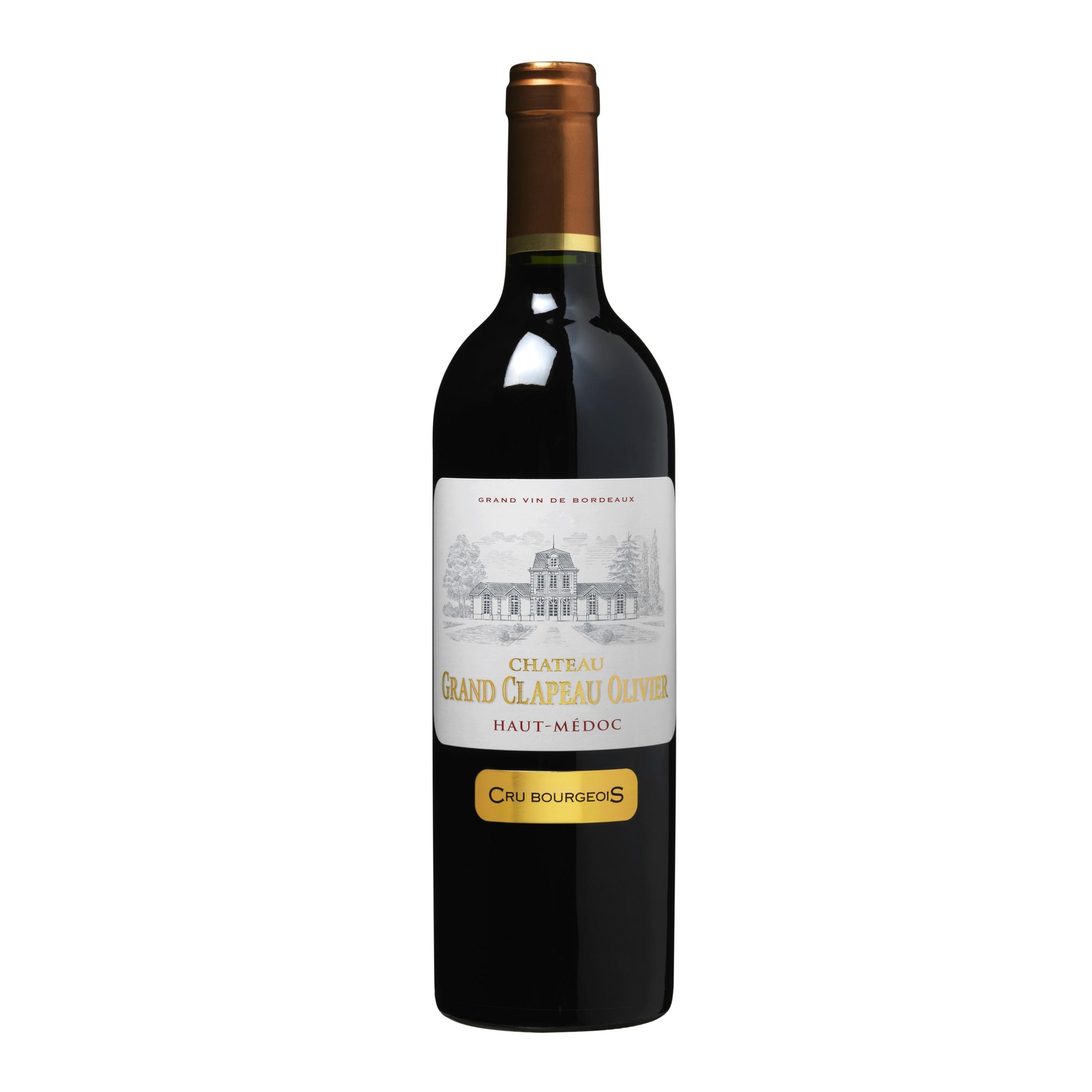 AOP Haut Médoc cru bourgeois Château Grand Clapeau Olivier 75cl