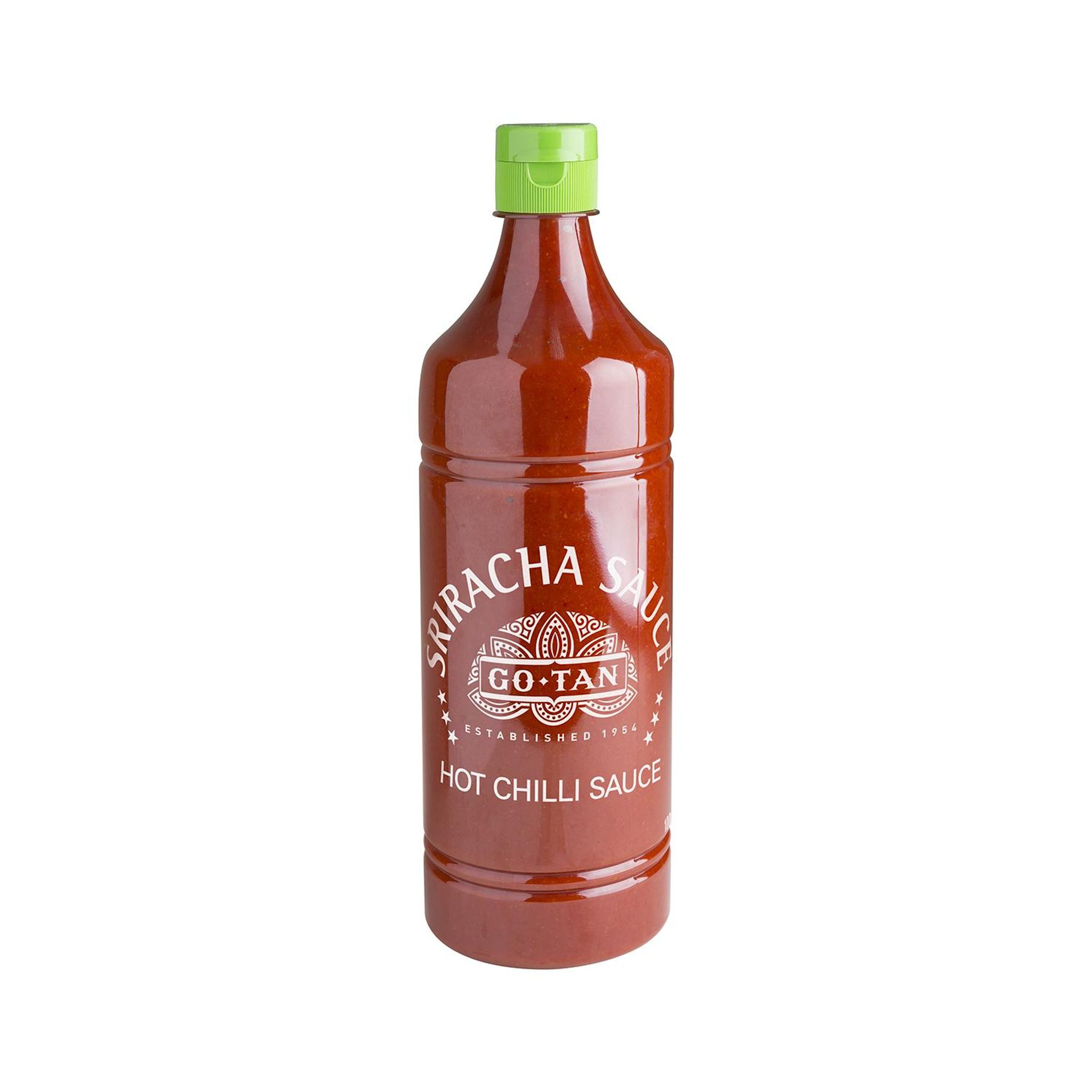 GO TAN Sauce sriracha pimentée en flacon 1l