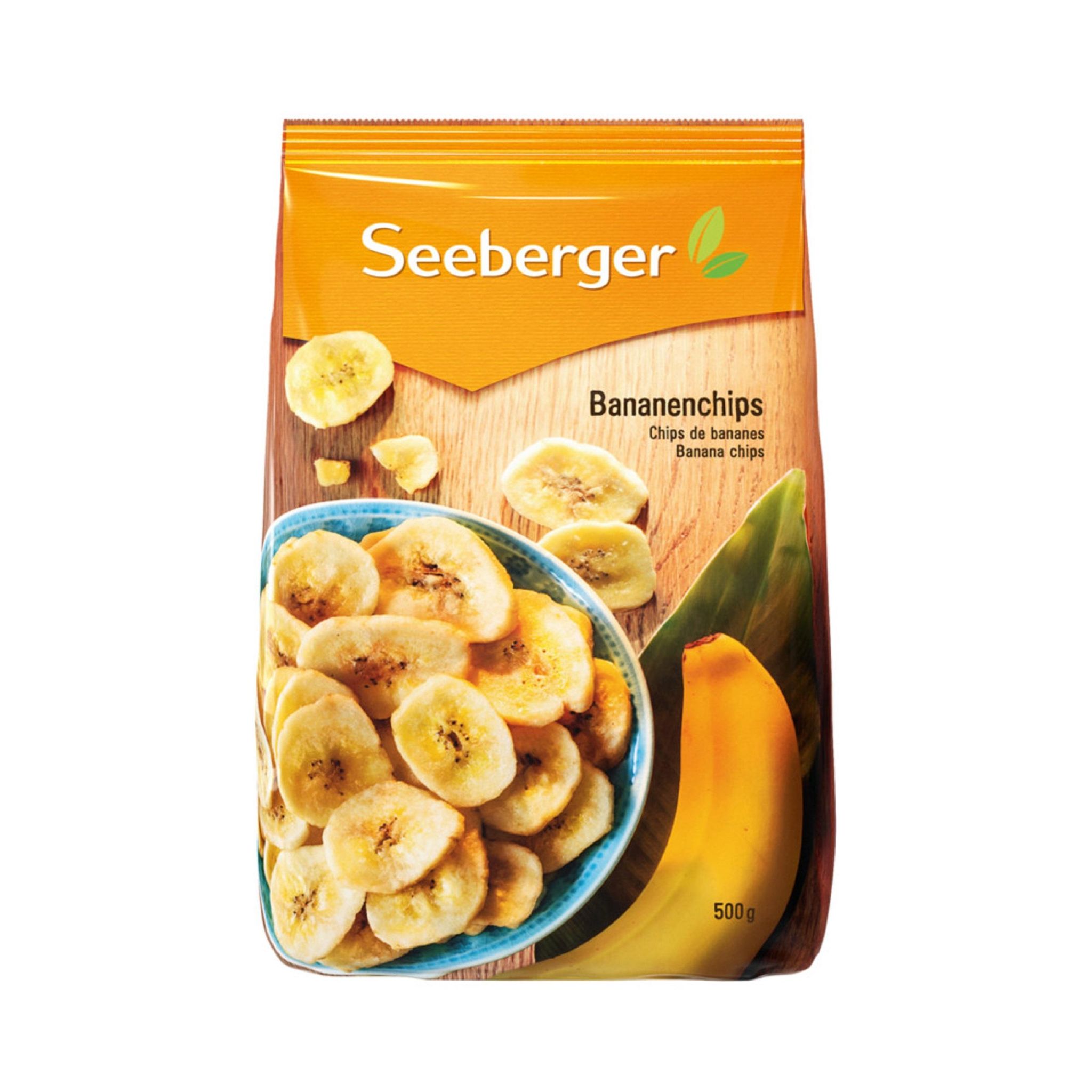 SEEBERGER Chips de banane 500g