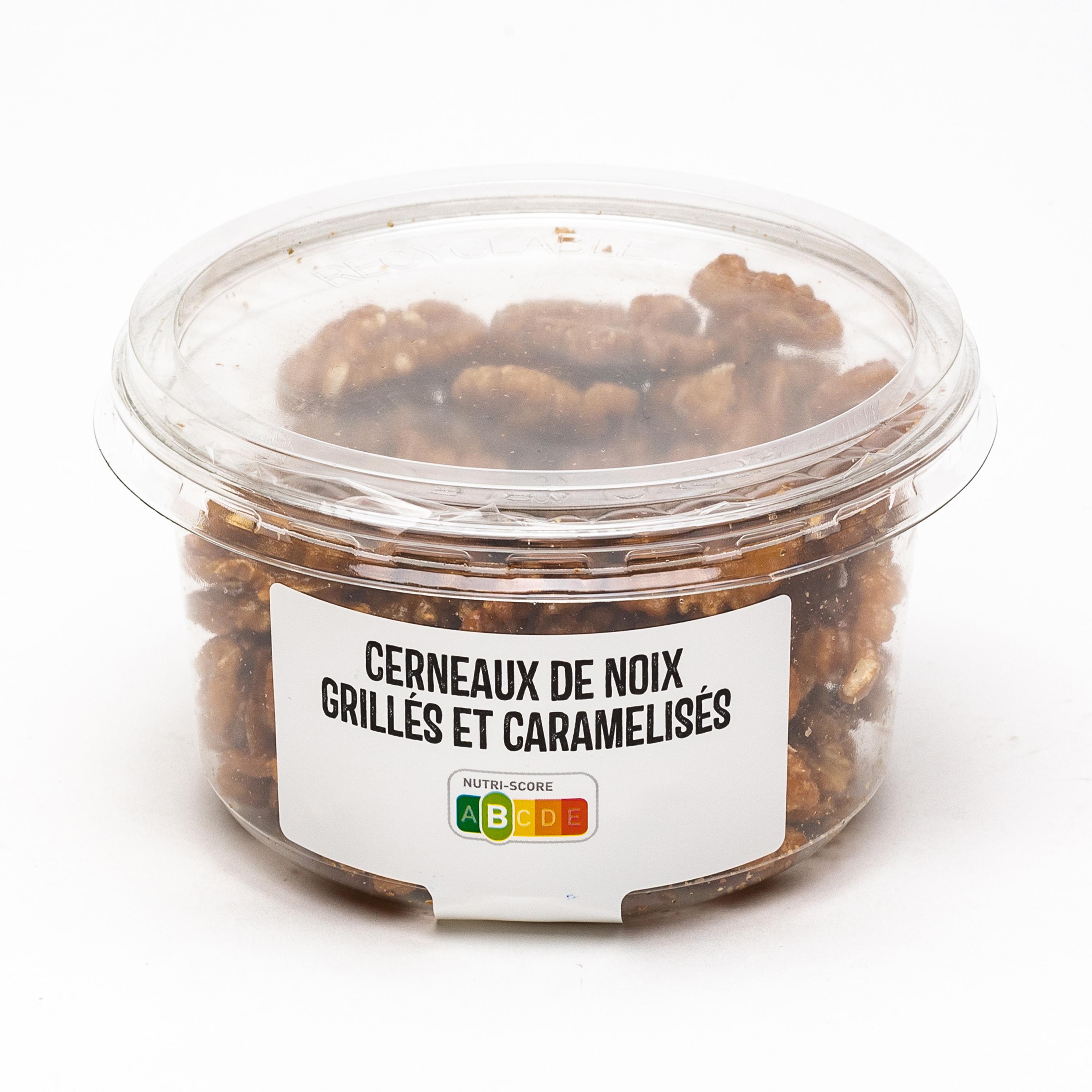 AUCHAN Cerneaux de noix grillés et caramelisés 120g