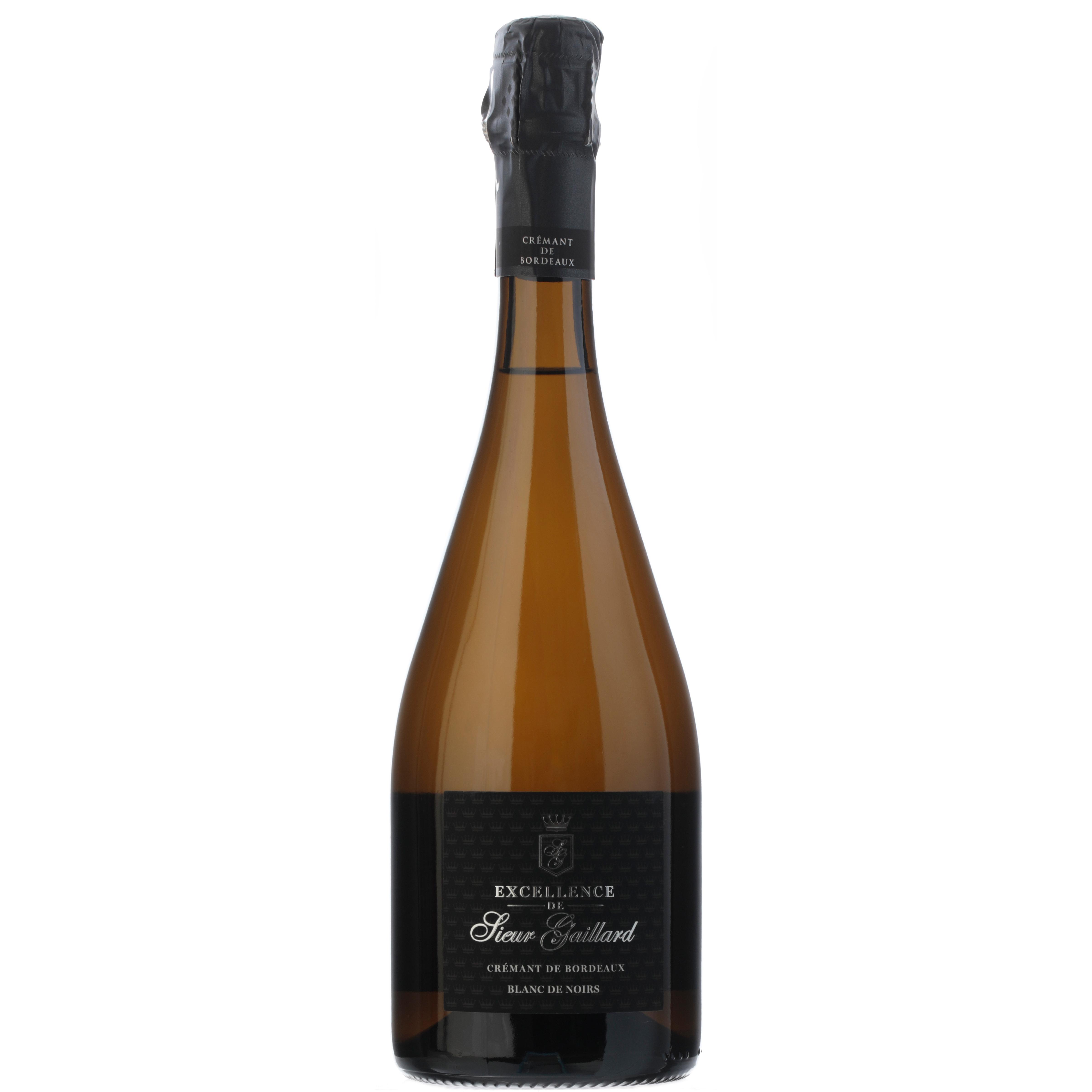 SIEUR GAILLARD AOP Crémant Excellence de Bordeaux Blanc de Noirs 75cl