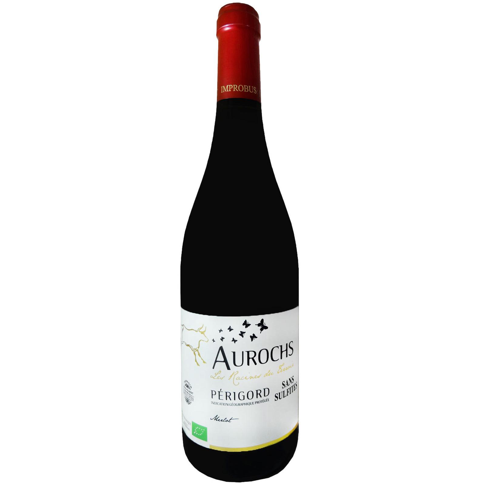 IGP Périgord Aurochs Les Racines du Terroir rouge bio 75cl