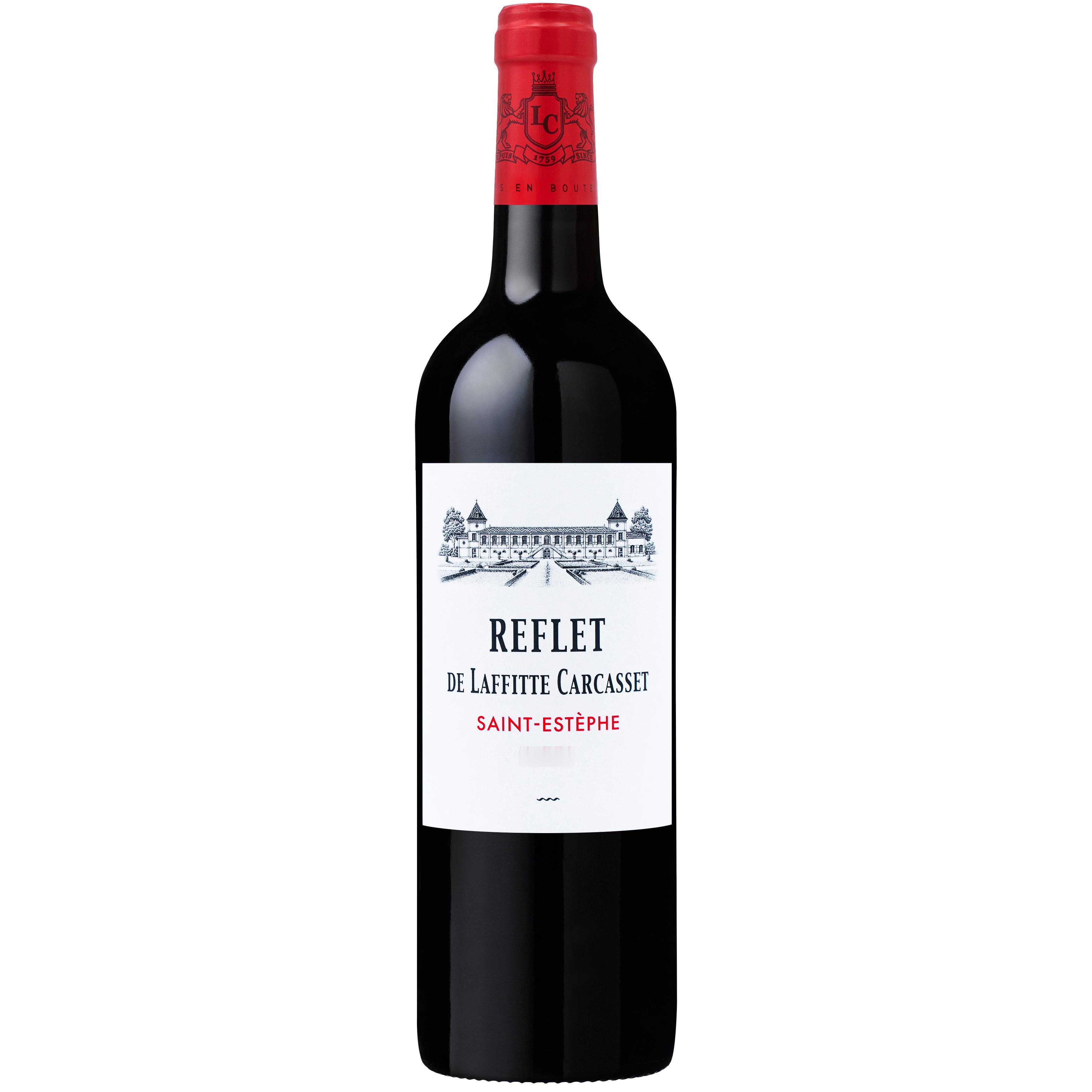 Voir la diapositive 2 : AOP Saint-Estèphe Reflet de Laffitte Carcasset 75cl