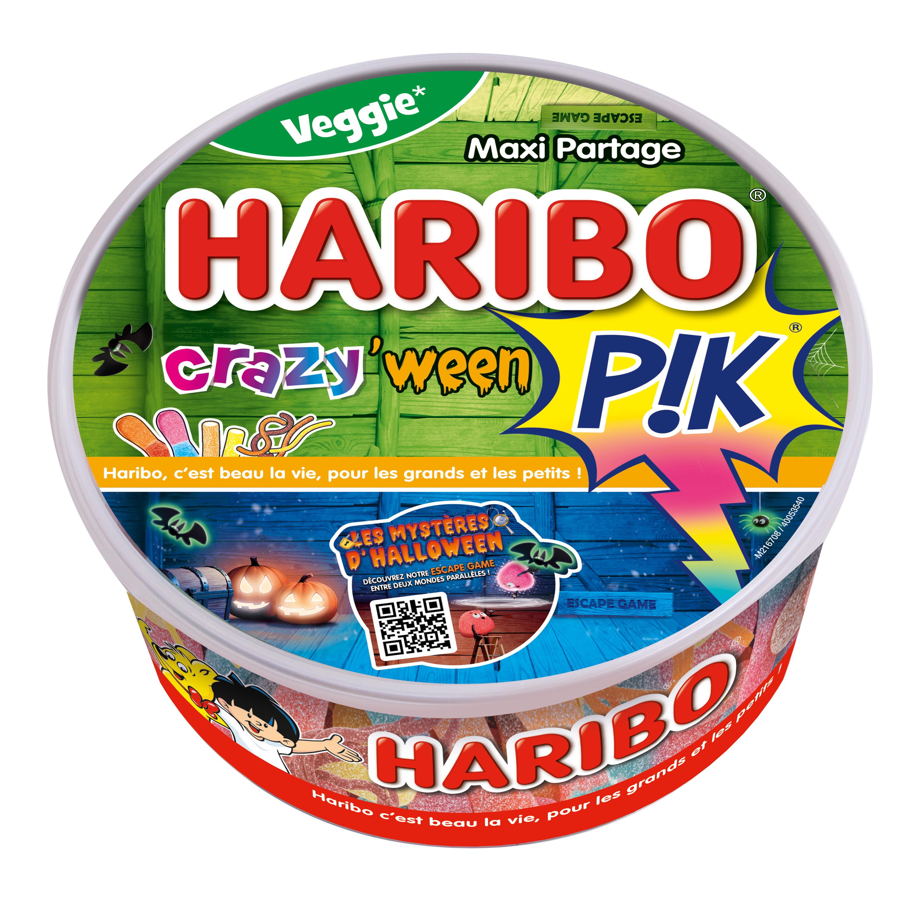 HARIBO Bonbons acidulées halloween 550g