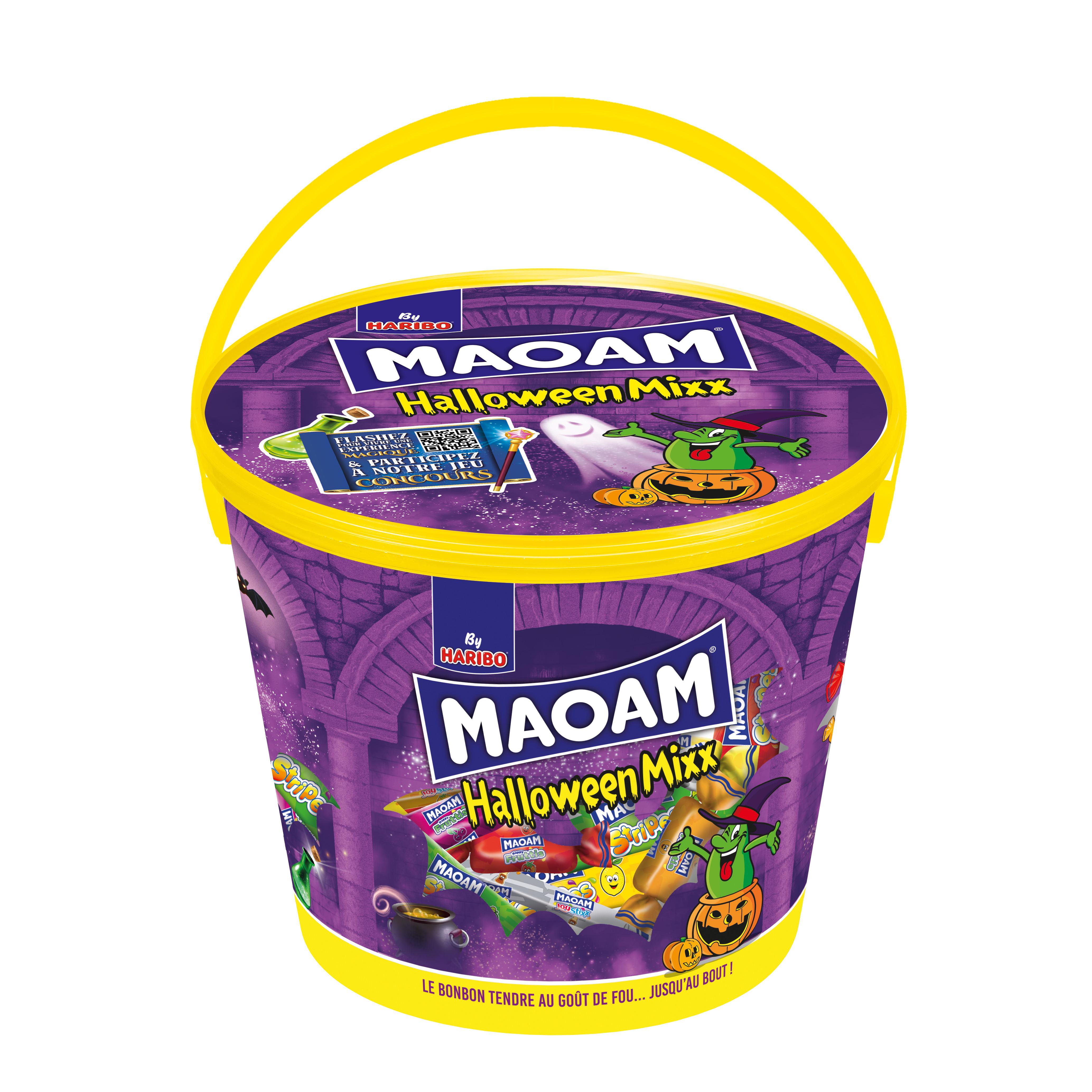 HARIBO Seau de bonbons maoam 800g