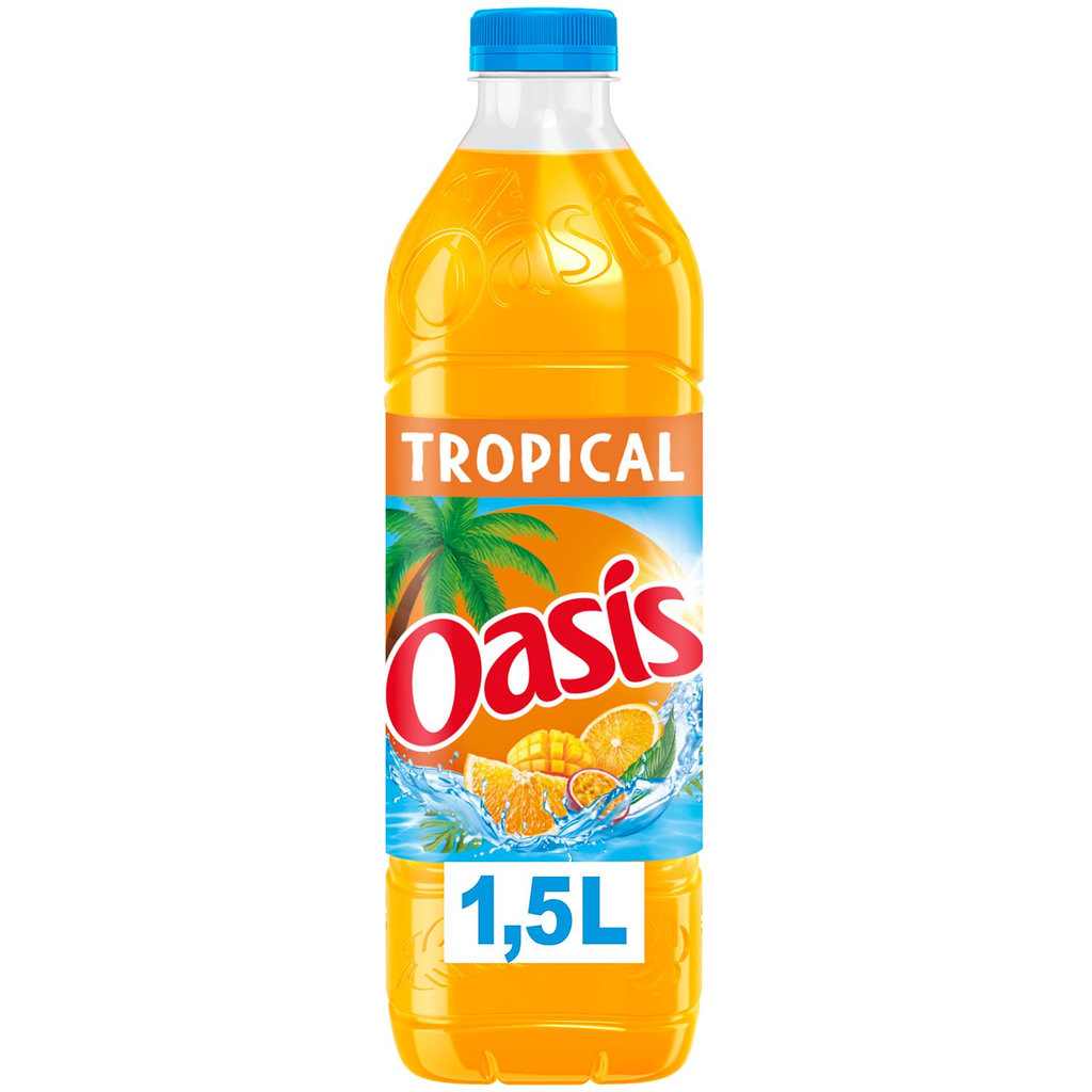OASIS Boisson aux fruits goût tropical 1.5l