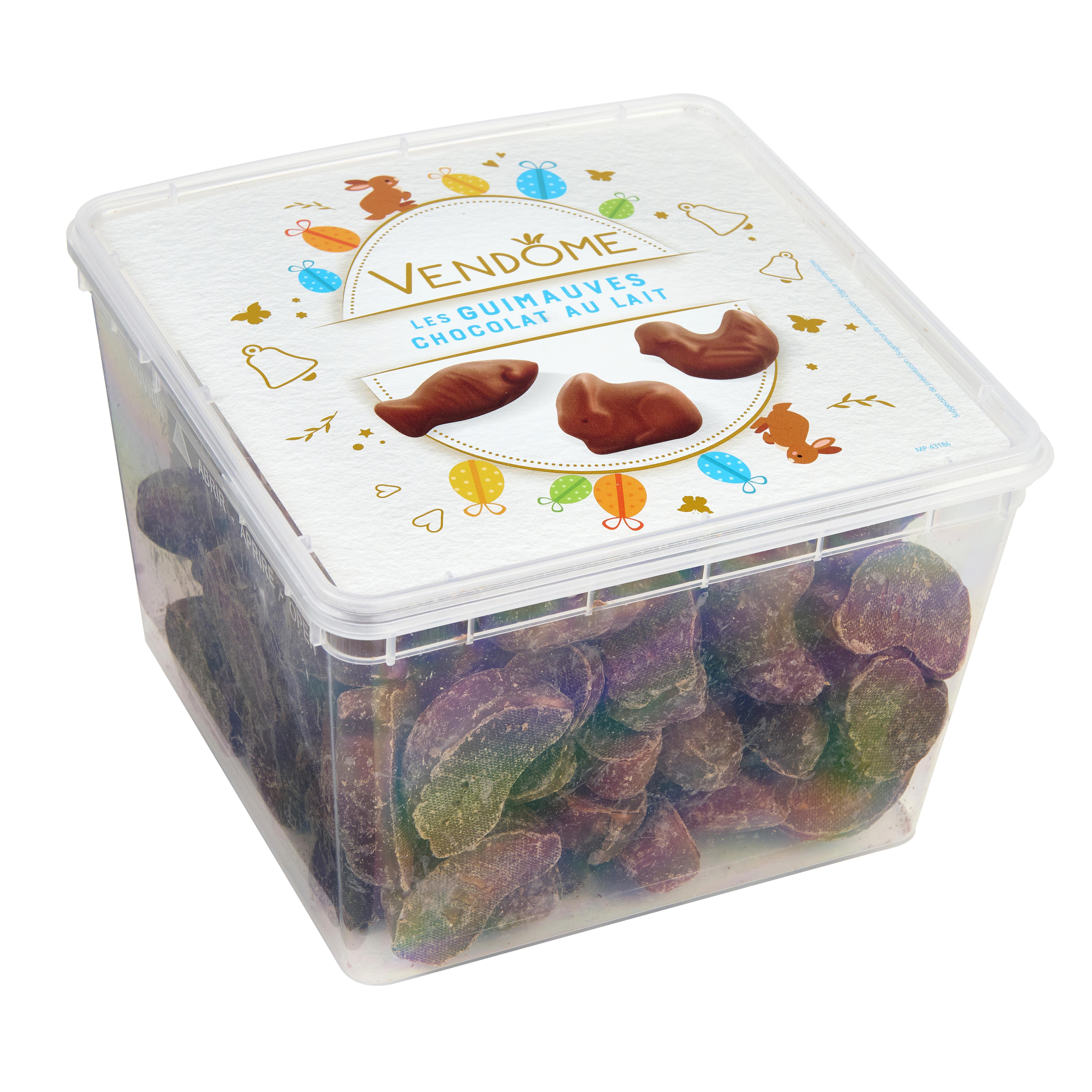 Voir la diapositive 4 : VENDOME Guimauves au chocolat au lait 1kg