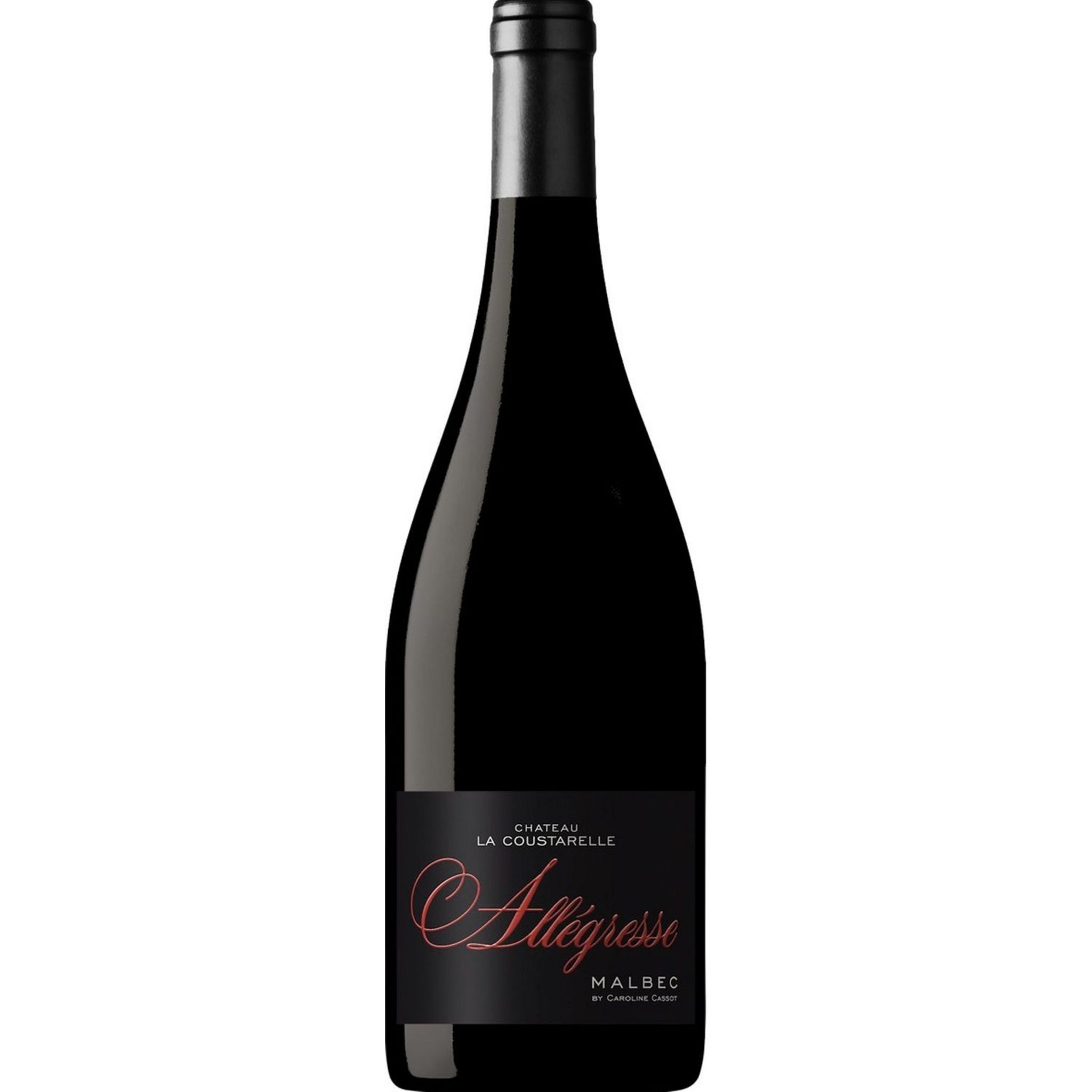 Vin rouge AOP Cahors Allégresse Château la Coustarelle 75cl