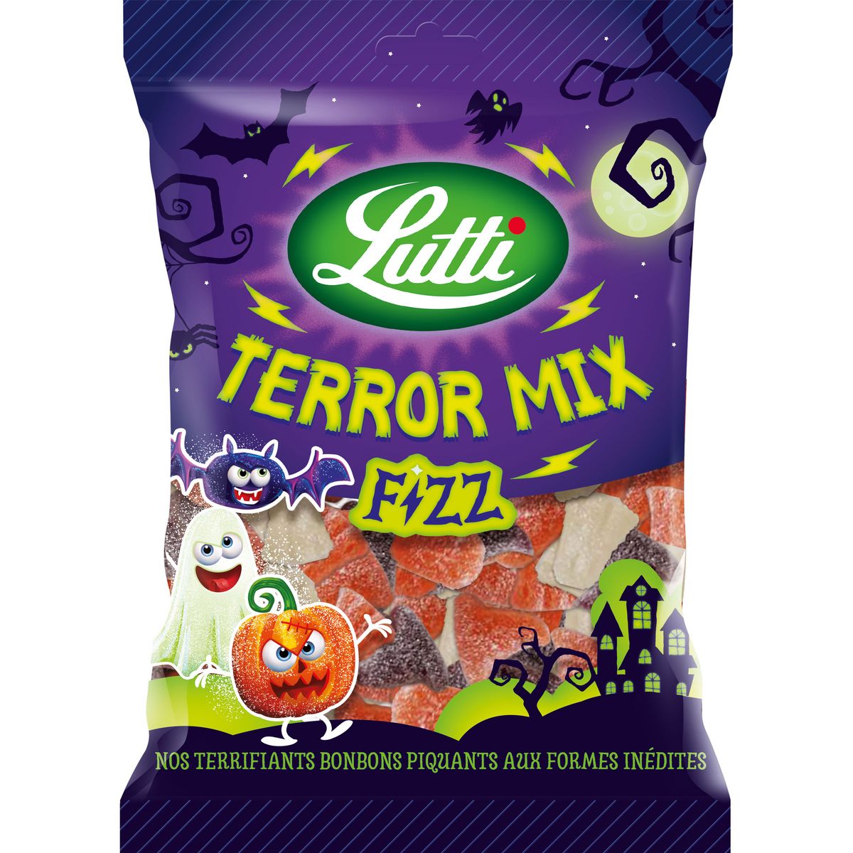 LUTTI Bonbons piquants Fizz Terror Mix 400g