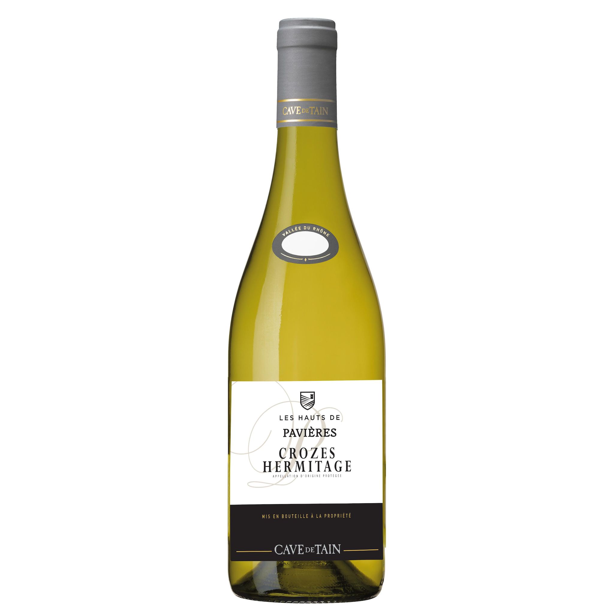 Voir la diapositive 2 : AOP Les Hauts de Pavieres Crozes Hermitage blanc 75cl