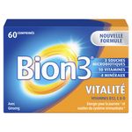 BION3 Compléments alimentaires vitalité 60 comprimés