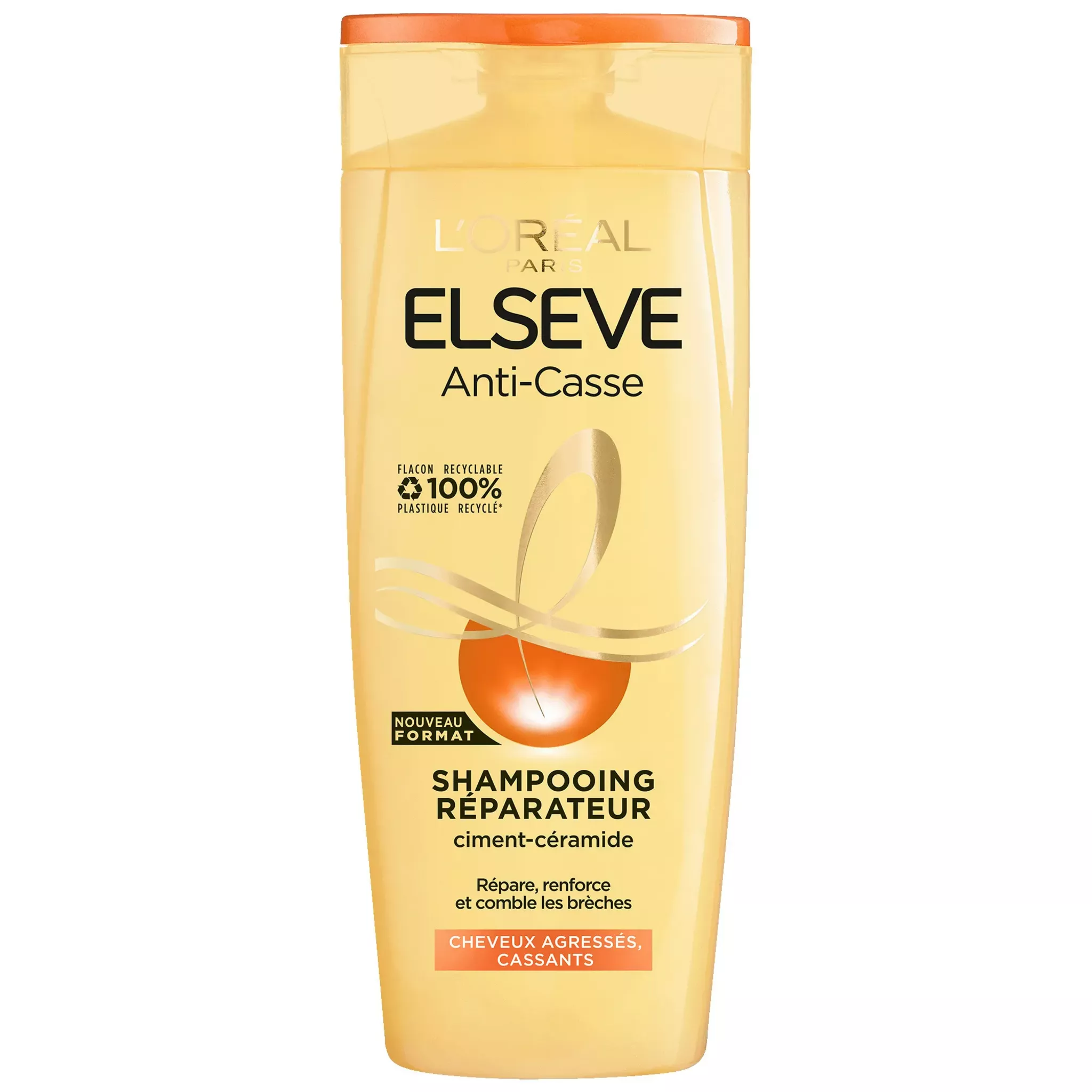 ELSEVE Anti-Casse shampooing réparateur cheveux agressés et cassants 350ml
