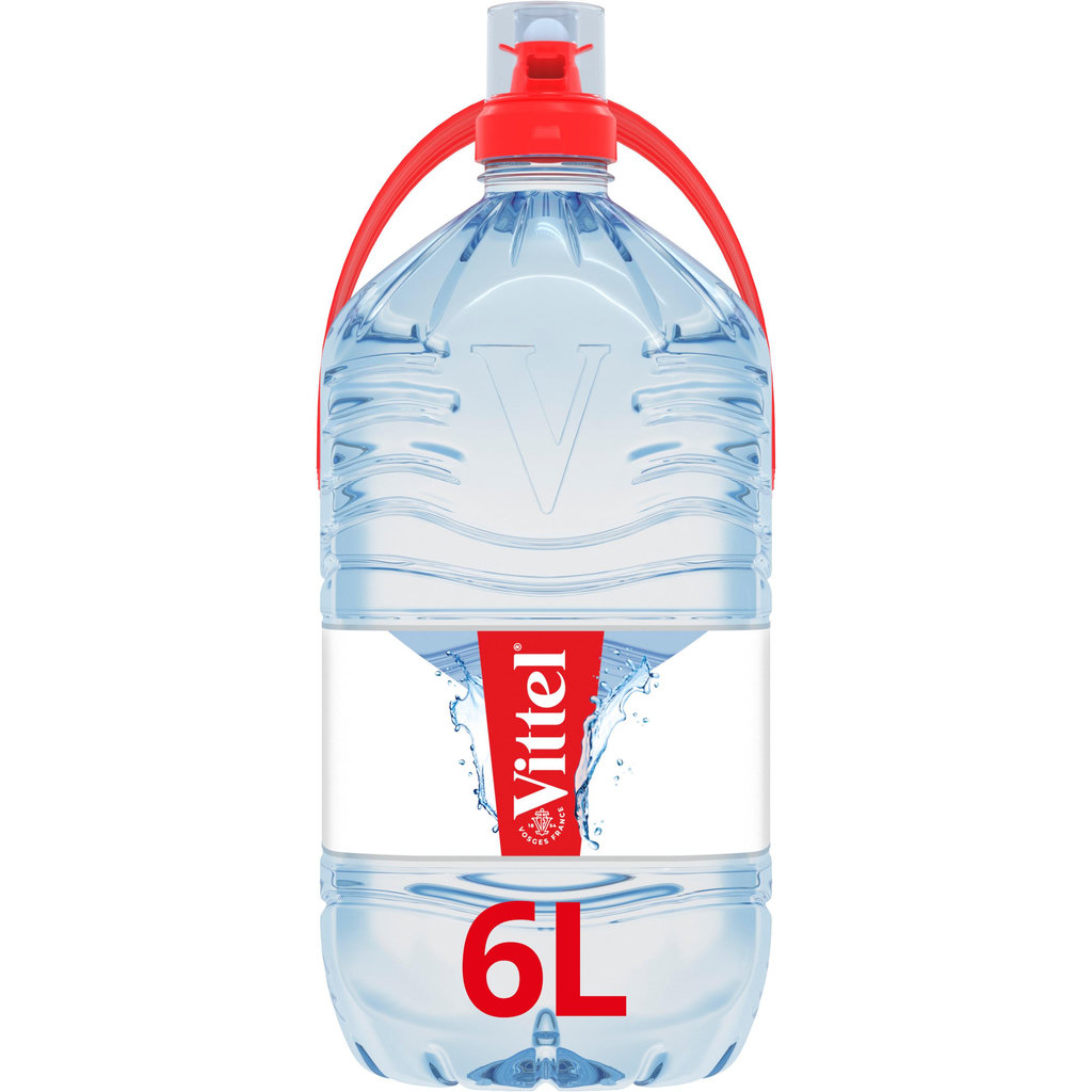 VITTEL Eau minérale naturelle plate 6l