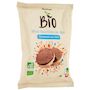Voir la diapositive 2 : AUCHAN BIO Mini galettes de riz au chocolat au lait 18 galettes 60g