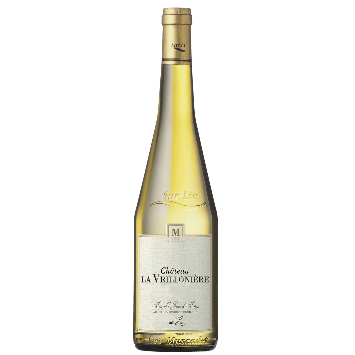 AOP Muscadet Sèvre et Maine sur Lie Château La Vrilloniére blanc 75cl