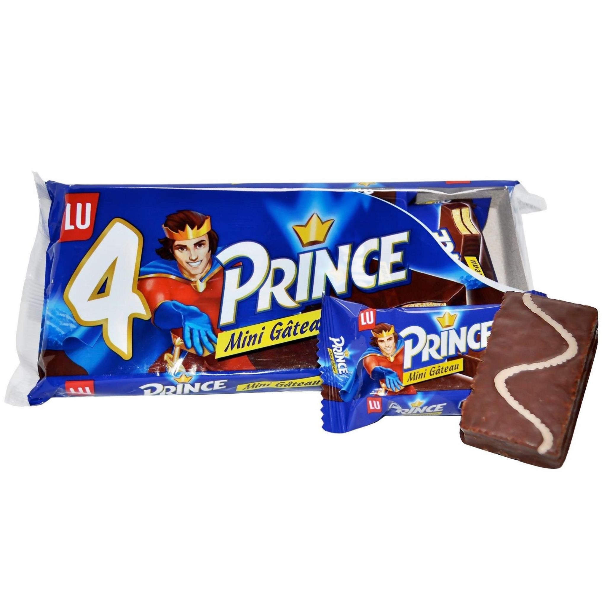 LU Prince Minis gâteaux fourrés au chocolat 120g