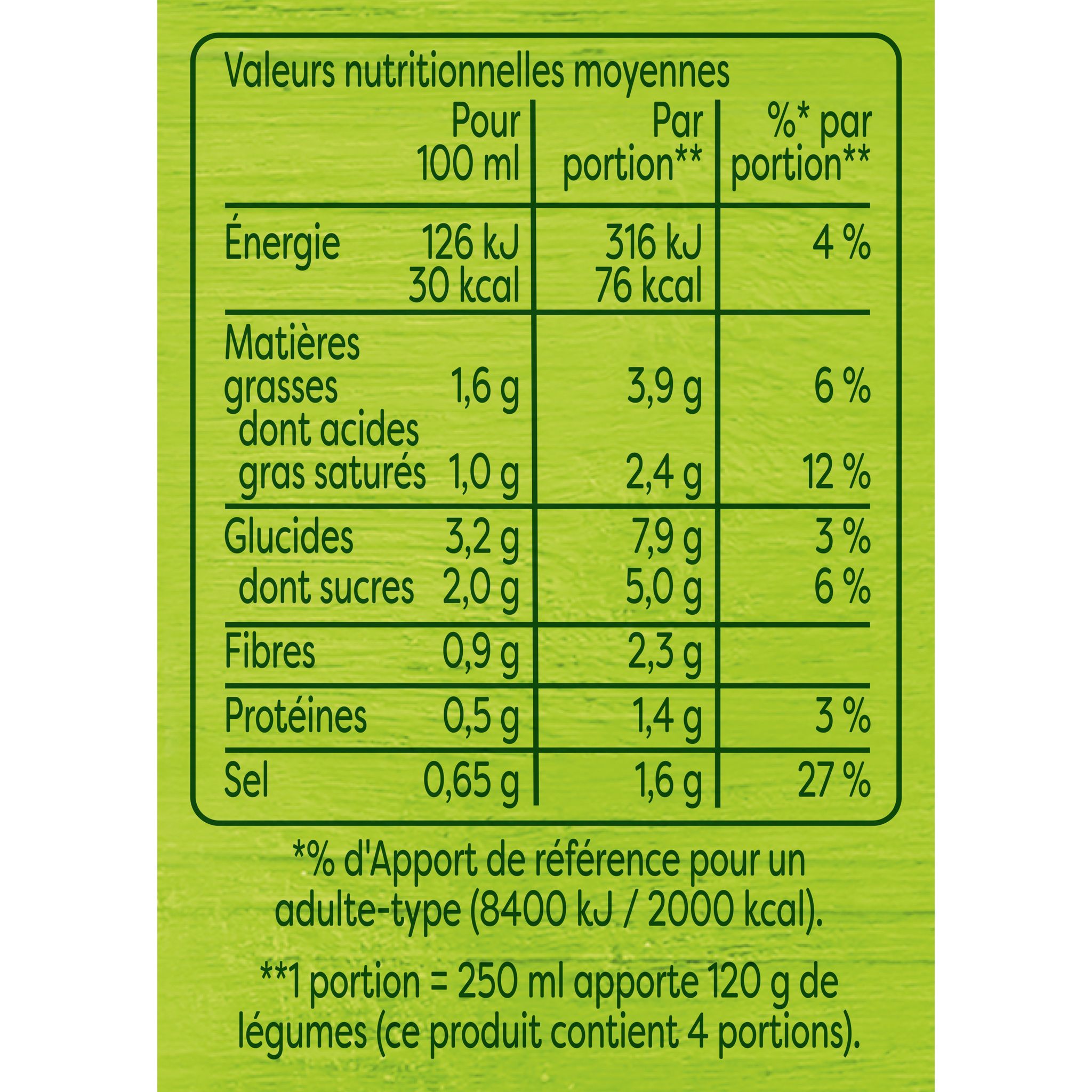 Voir la diapositive 2 : KNORR Soupe veloutée de potiron 4 personnes 1l